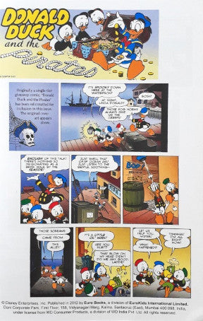 Donald Duck And Friends Bugged Duck / Pirates / Trees A Crowd 3 Stories in 1 Book