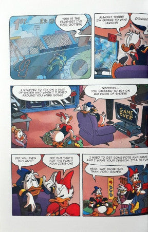 Donald Duck And Friends Souvenir De Paris / The Saga Of Captain Duckburg 2 Stories in 1 Book