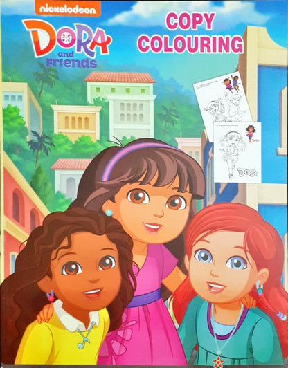 Nickelodeon Dora and Friends Copy Colouring - 9789388199322