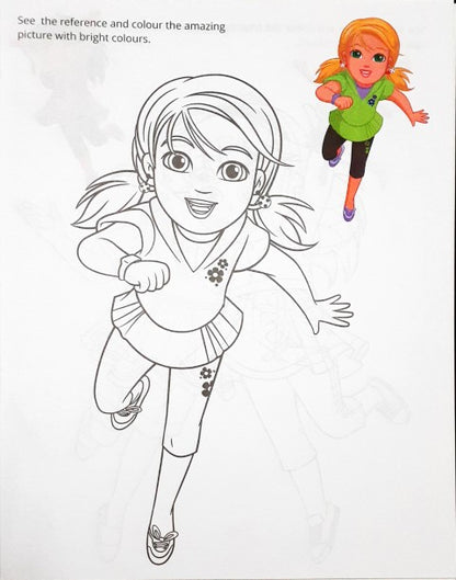 Nickelodeon Dora and Friends Copy Colouring - 9789388199322