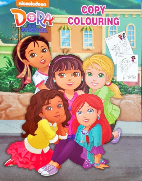 Nickelodeon Dora and Friends Copy Colouring - 9789388199339