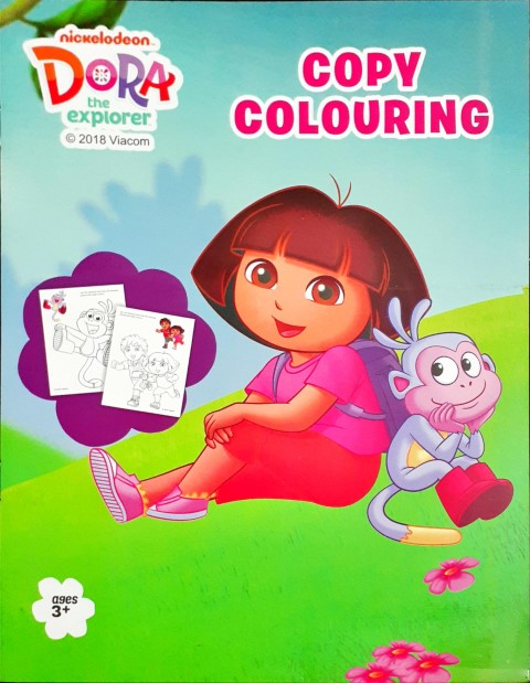 Dora Ink Book Nickelodeon Dora the Explorer Copy Colouring - 9789388199384 – Books ...