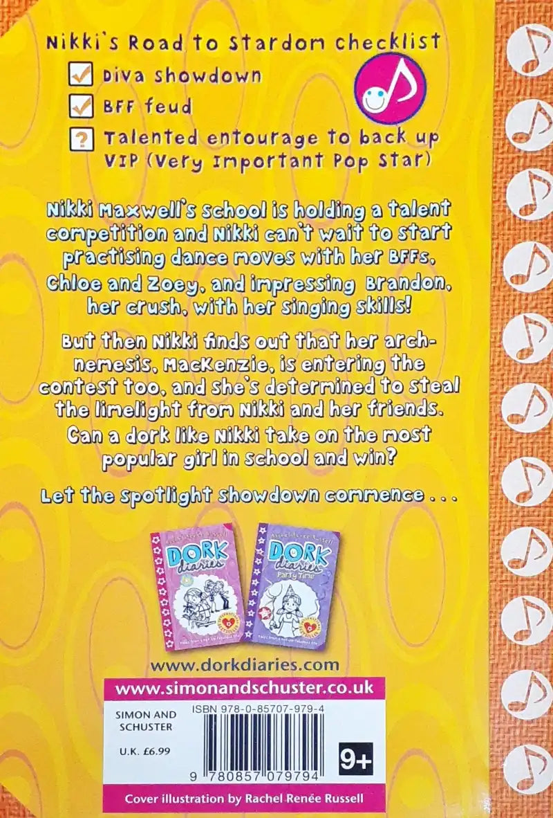 Dork Diaries Pop Star