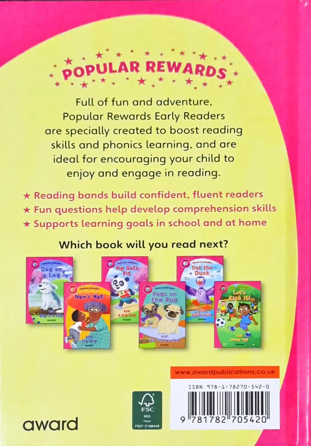Dot the Duck and Sid's Socks : Popular Rewards - Pink Early Reader