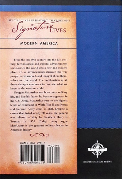 Douglas MacArthur America's General Signature Lives