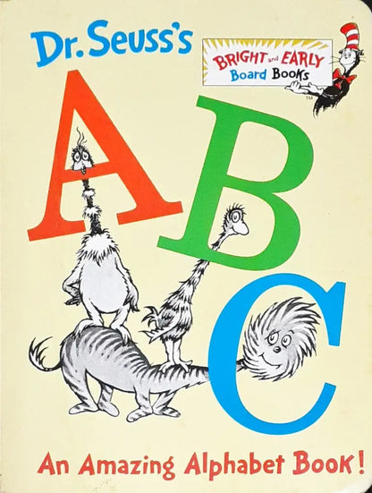 Dr Seuss Bright And Early Board Books ABC An Amazing Alphabet Book (P)