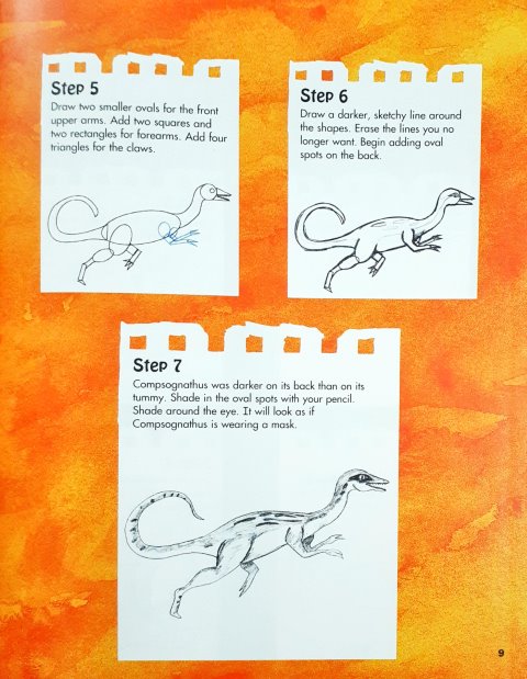 Drawing And Learning About Dinosaurs Using Shapes And Lines