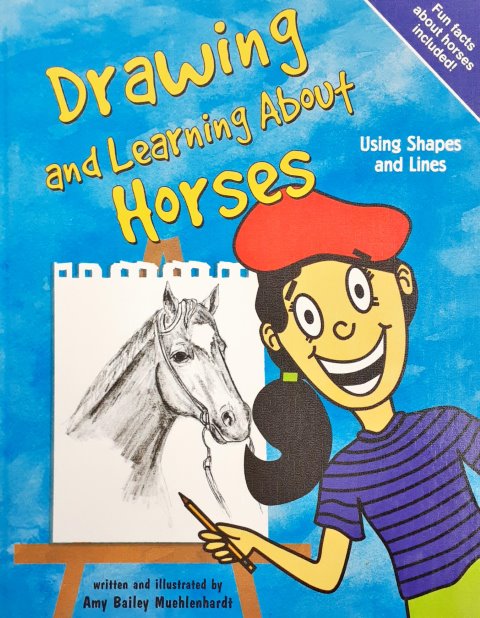 Drawing and Learning About Horses Using Shapes And Lines