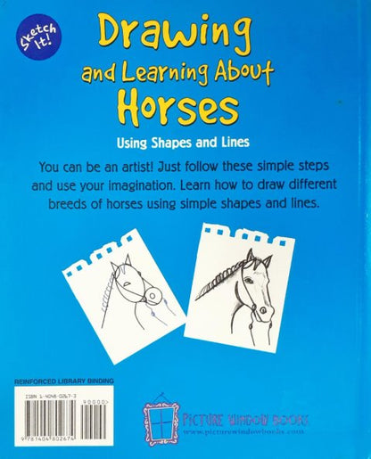 Drawing and Learning About Horses Using Shapes And Lines