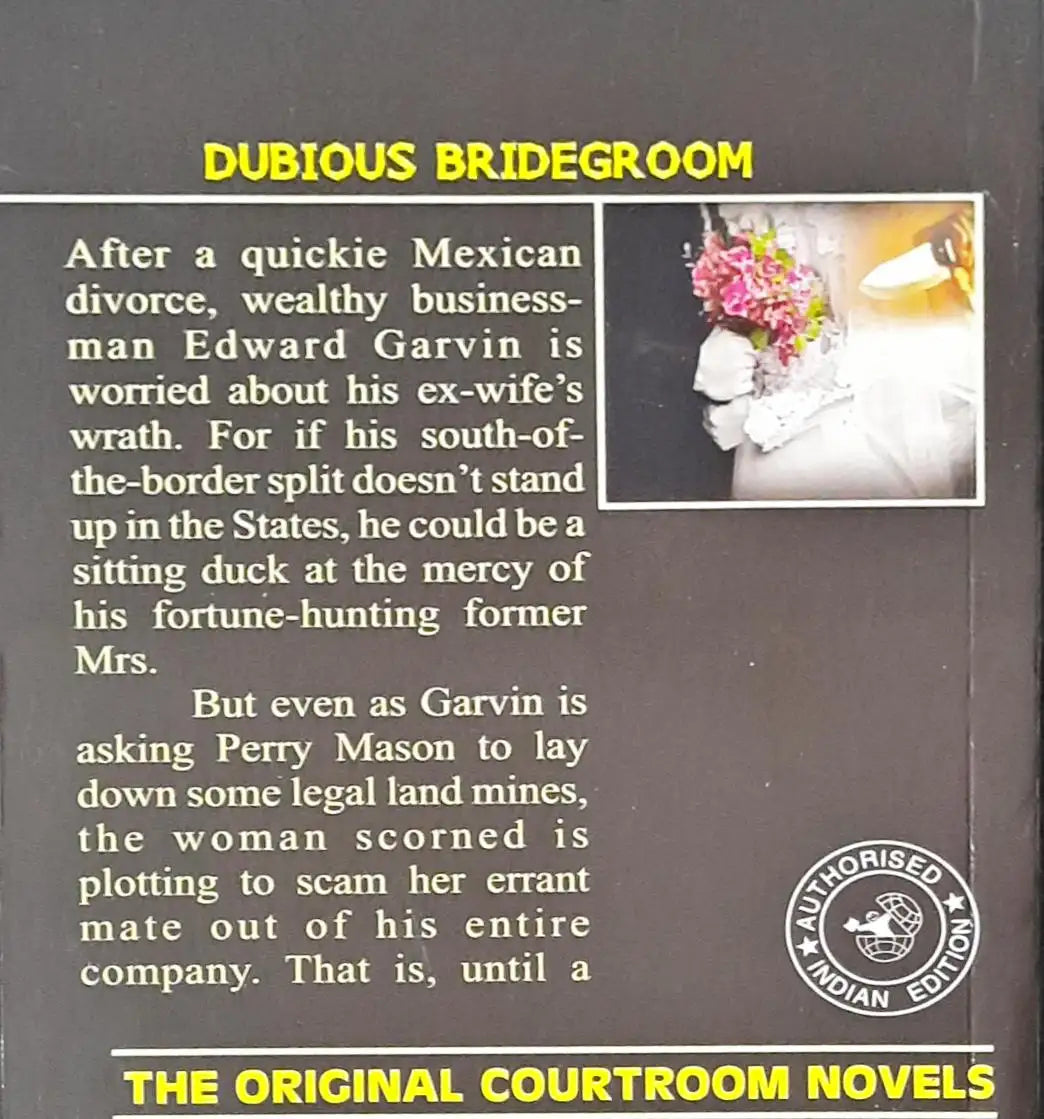 Perry Mason #33 : The Case of the Dubious Bridegroom