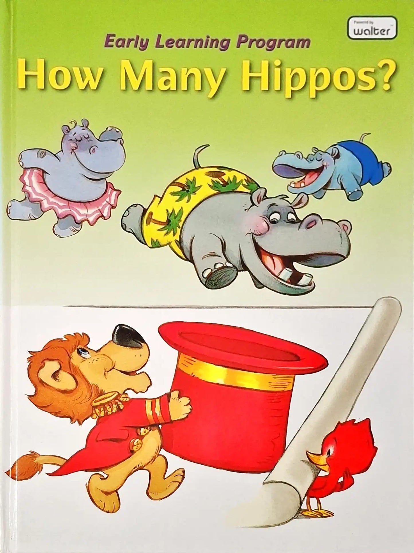 Time Life Early Learning Program Math How Many Hippos A Mix And Match Counting Book (P)