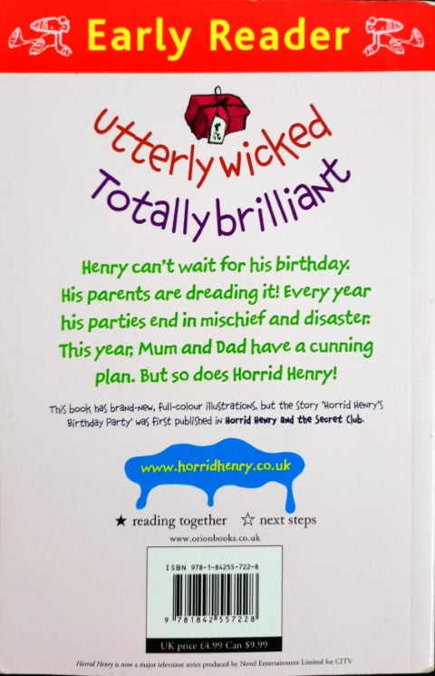 Horrid Henry's Birthday Party (Early Reader) (P)