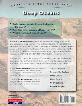 Earth's Final Frontiers Deep Oceans