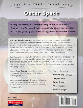 Earth's Final Frontiers Outer Space