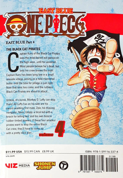 One Piece: Volume 4 - The Black Cat Pirates