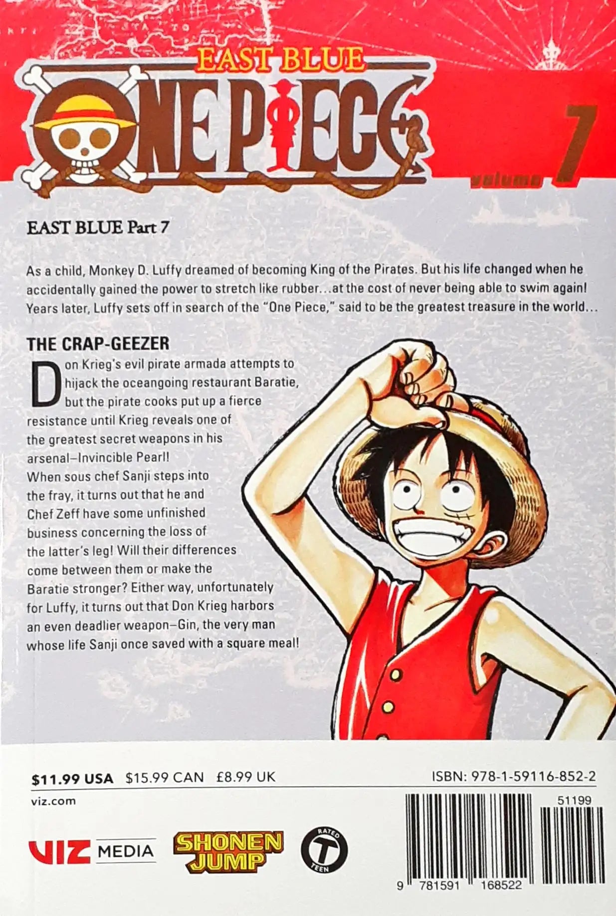 One Piece : Volume 7 - The Crap-Geezer