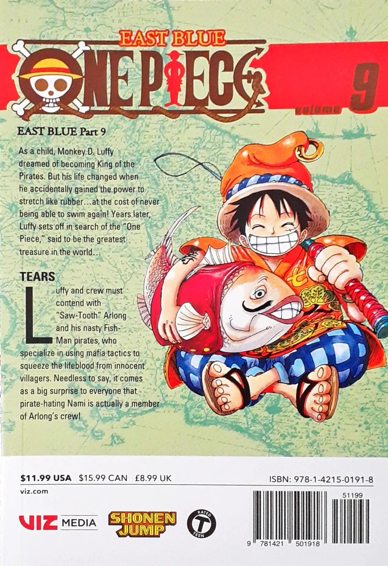 One Piece : Volume 9 - Tears