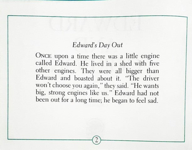 Thomas The Tank Engine Book Club Edward and Gordon