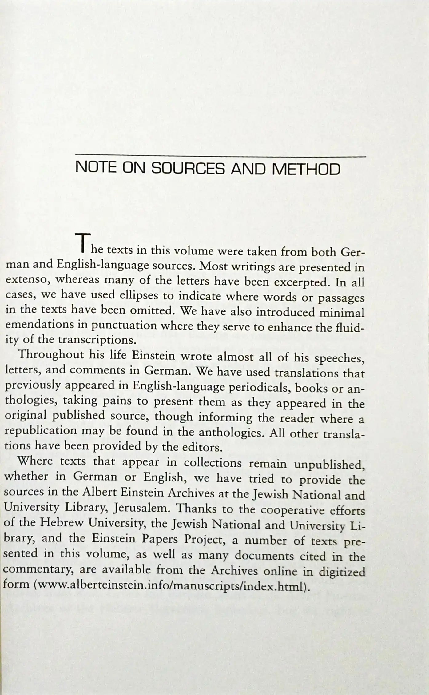 Einstein on Politics