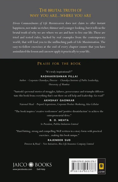 Eleven Commandments Of Life Maximization