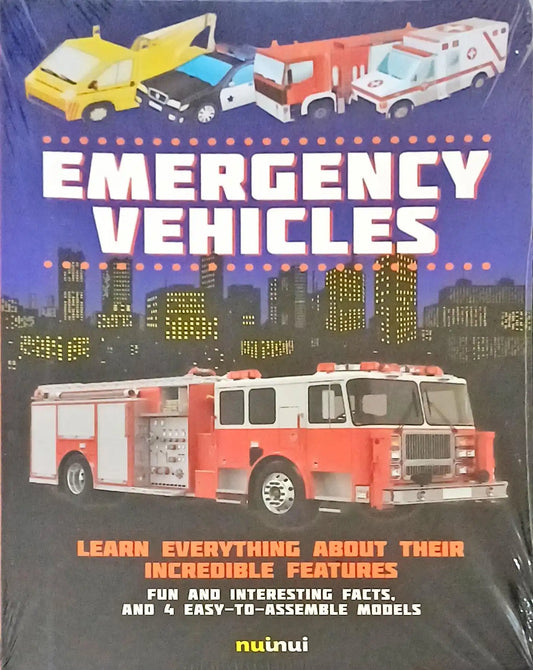 Emergency Vehicles (4 Easy to Assemble Models)