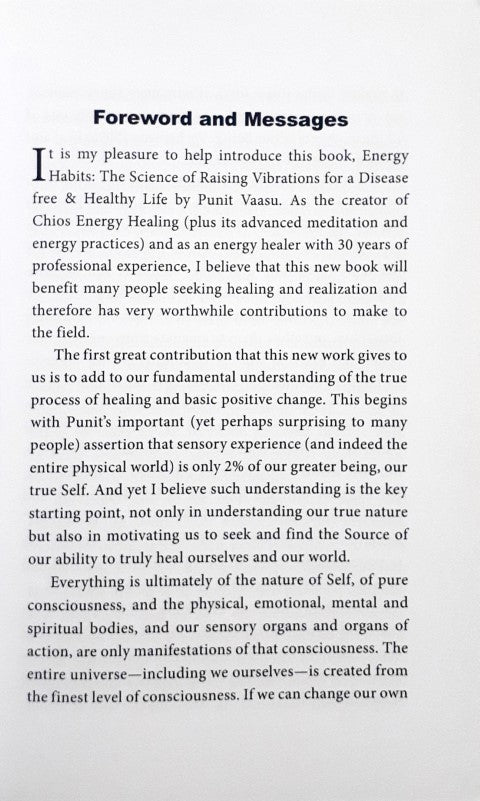 Energy Habits The Science of Rising Vibrations