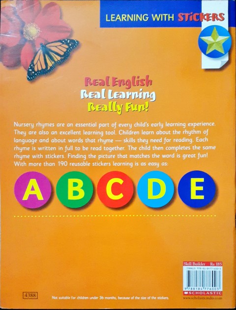 Learning With Stickers: English Book 6 School Skills