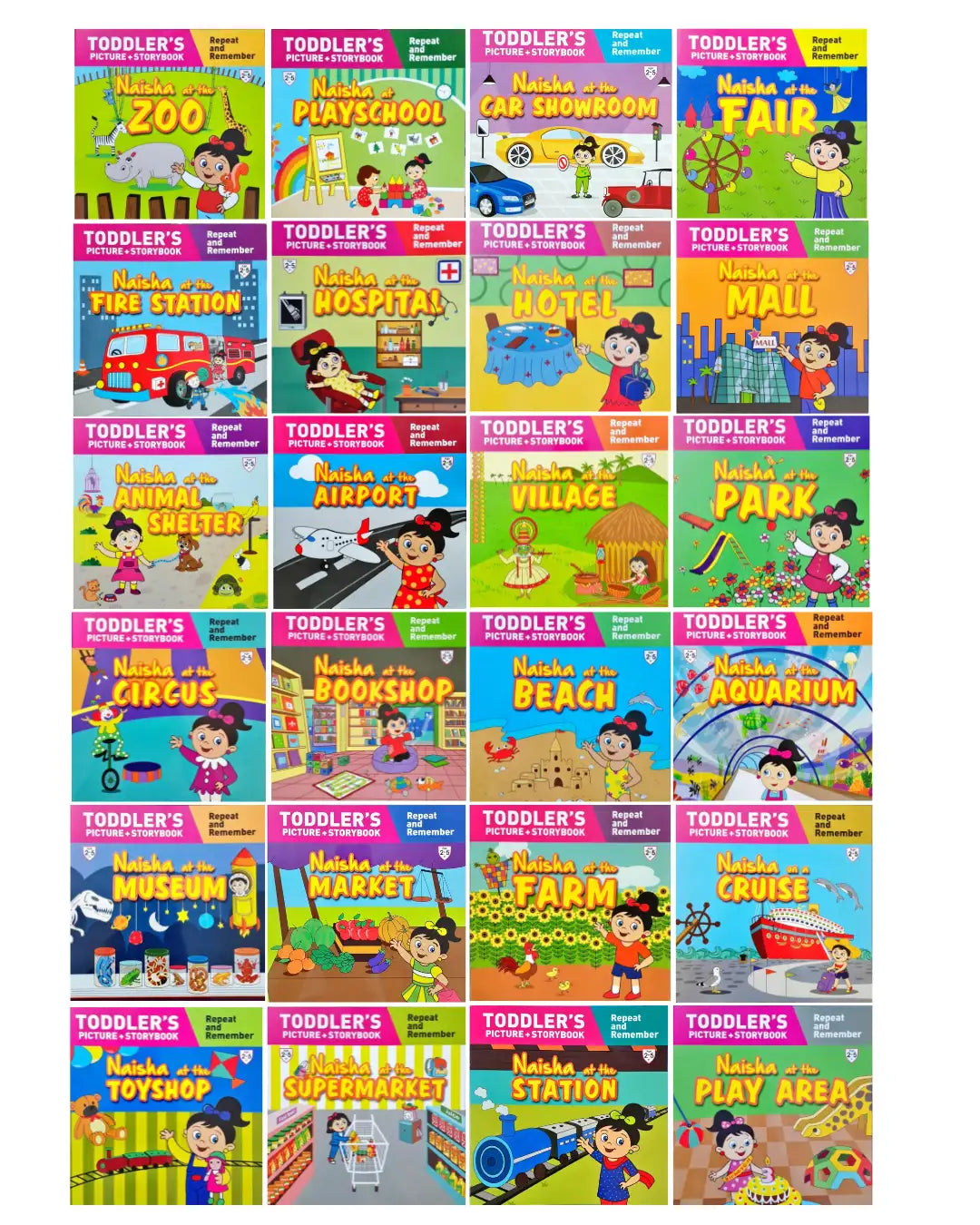 Naisha Complete Collection - Set of 24 Books