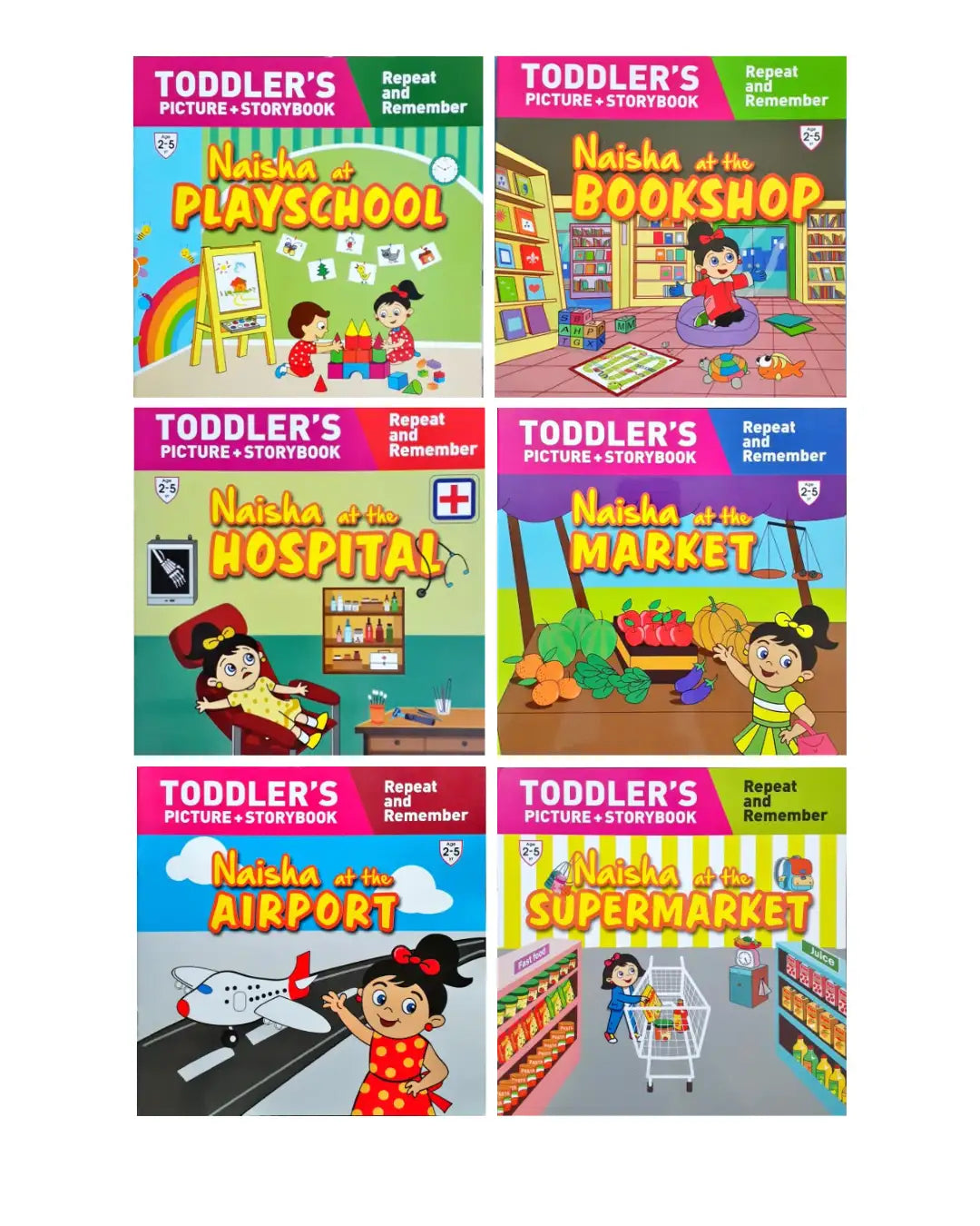 Naisha Complete Collection - Set of 24 Books