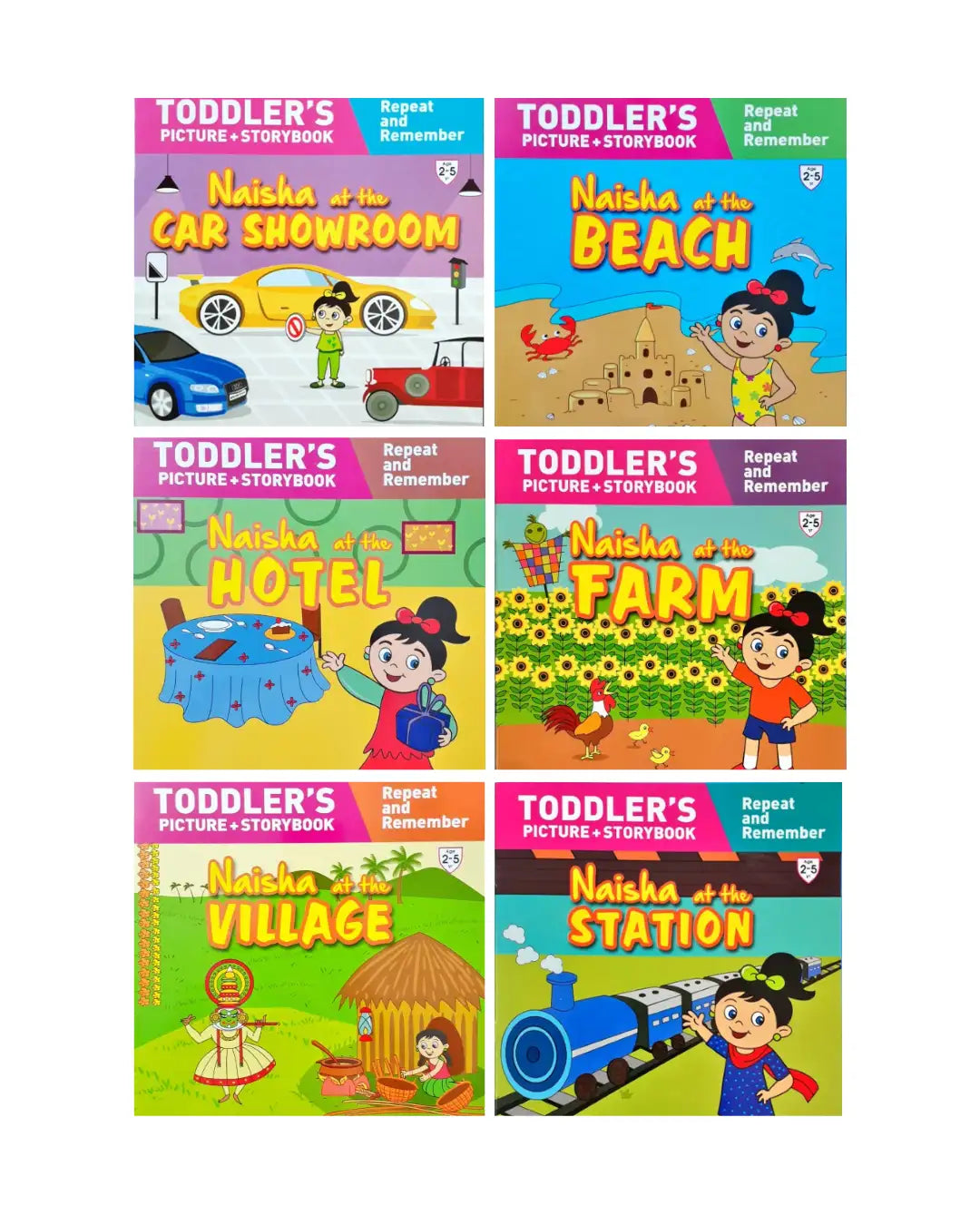 Naisha Complete Collection - Set of 24 Books