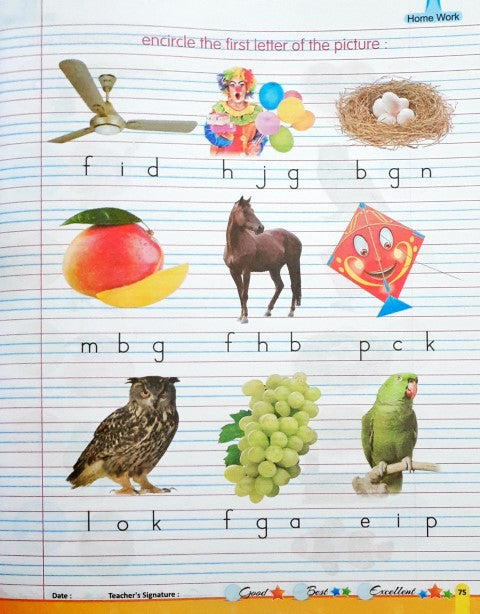 Work & Activity Book English Small Letters