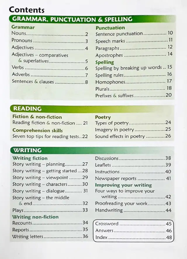 Key Stage 2 English Study Guide (P) – Books and You