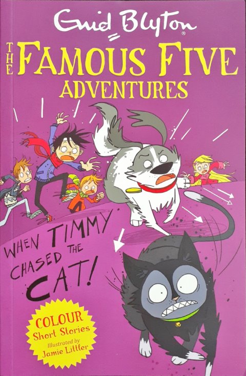 When Timmy Chased The Cat!: Famous Five Colour Short Stories