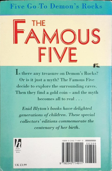 The Famous Five #19 Five Go To Demon's Rocks (P)