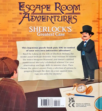 Escape Room Adventures: Sherlock's Greatest Case: A Thrilling Interactive Puzzle Story