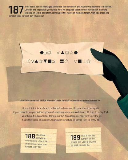 Escape Room Adventures : The Hunt For Agent 9
