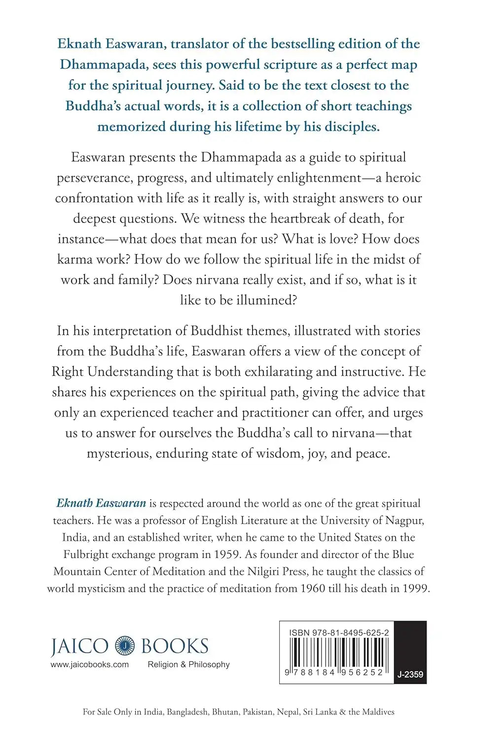 Essence Of The Dhammapada