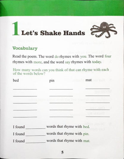 Essential English Workbook 1