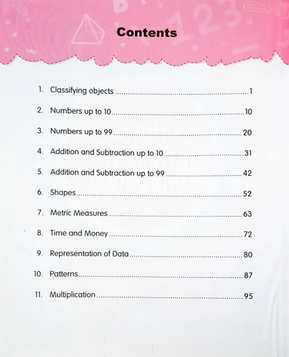 Extra Mile Mathematics Workbook Class 1