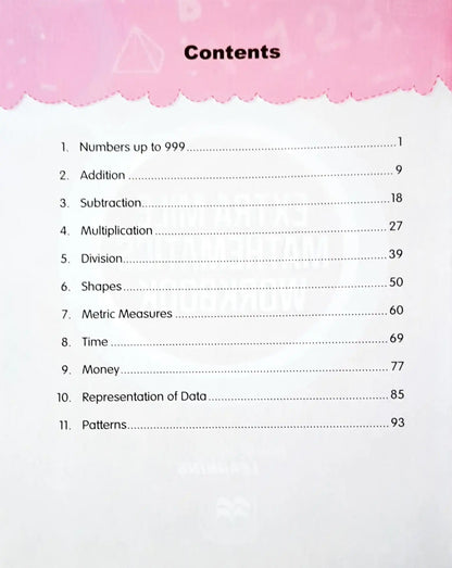 Extra Mile Mathematics Workbook Class 2