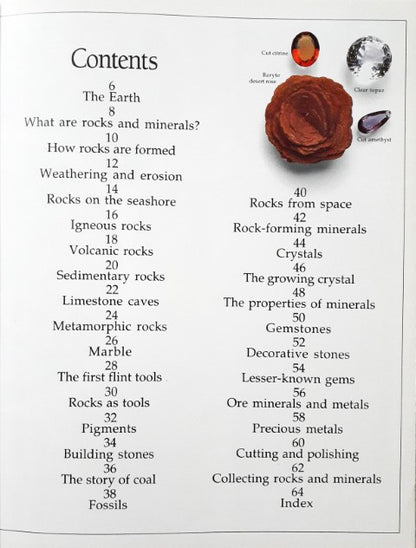 DK Eyewitness Guides Rock & Mineral