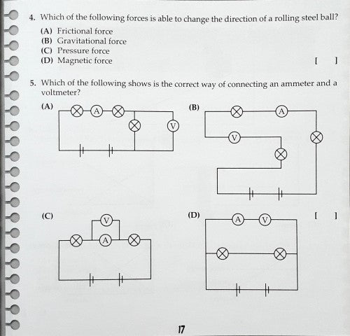 Singapore Science Olympiad Training Primary 5 And 6 Advanced Level