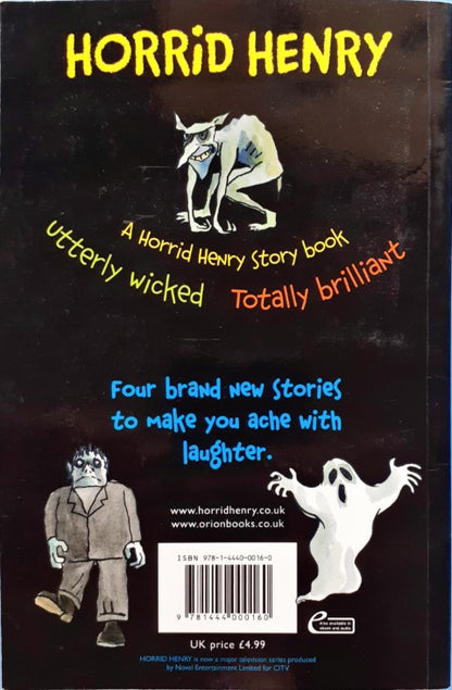 Horrid Henry's Nightmare (Glow in the dark cover page)