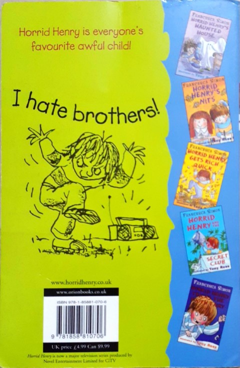 Horrid Henry – Books and You