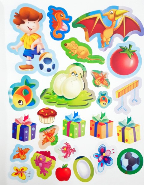Fun Activity Text Sticker Fun With Sticker Activity 4 46 Stickers – Books and You