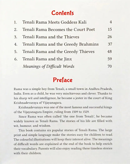 Fabulous Tales of Tenali Rama (6 in 1) | Hardcover