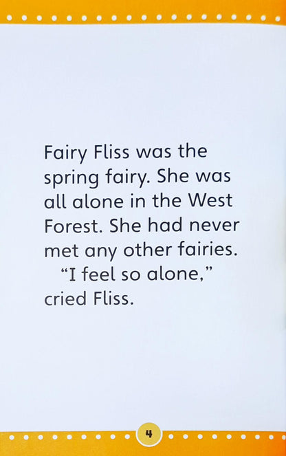 Fairy Fliss's Wish : Popular Rewards - Orange Early Reader