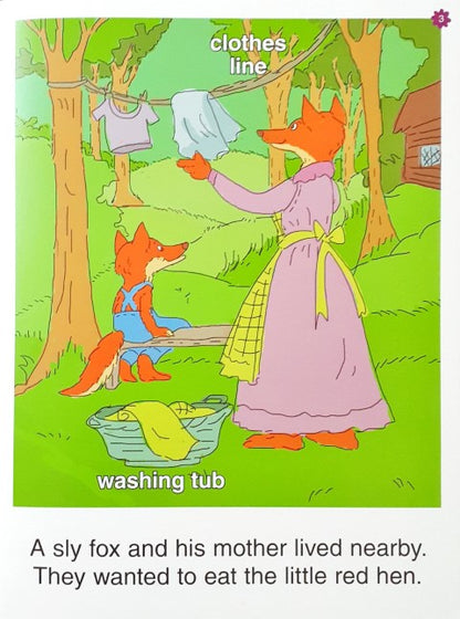 Sly Fox And Red Hen - Fairy Tales for Early Readers