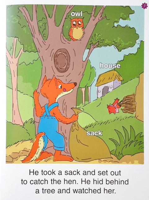 Sly Fox And Red Hen - Fairy Tales for Early Readers