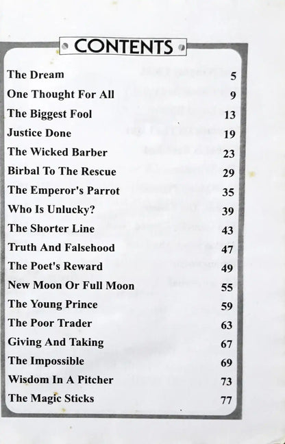 Famous Tales of Akbar and Birbal (P)